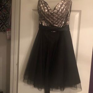 Fabulous Sequin strapless dress (Size 9)